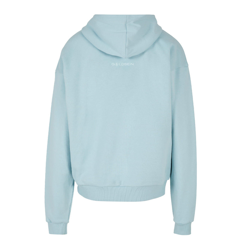 Hoodie Peace Flock- Print  GOLDSEIN