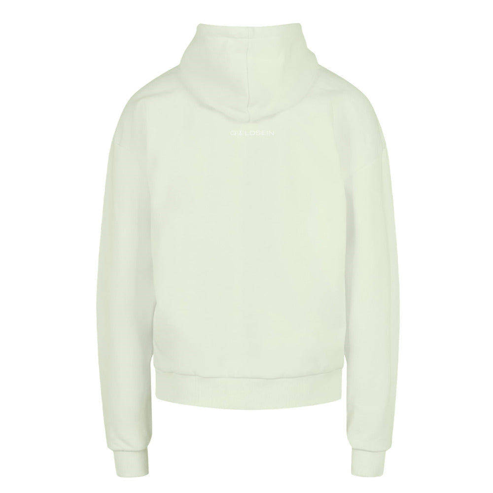 Hoodie Peace Flock- Print  GOLDSEIN