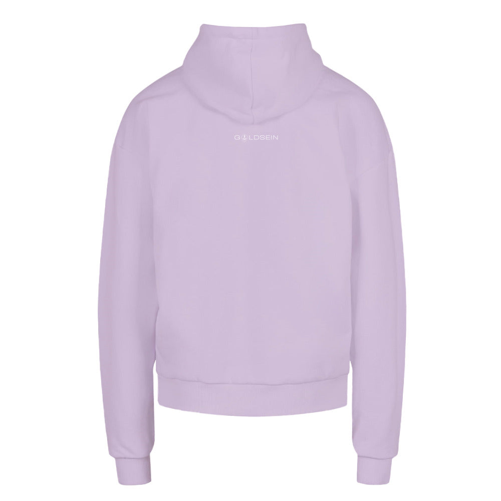Hoodie Peace Flock- Print  GOLDSEIN