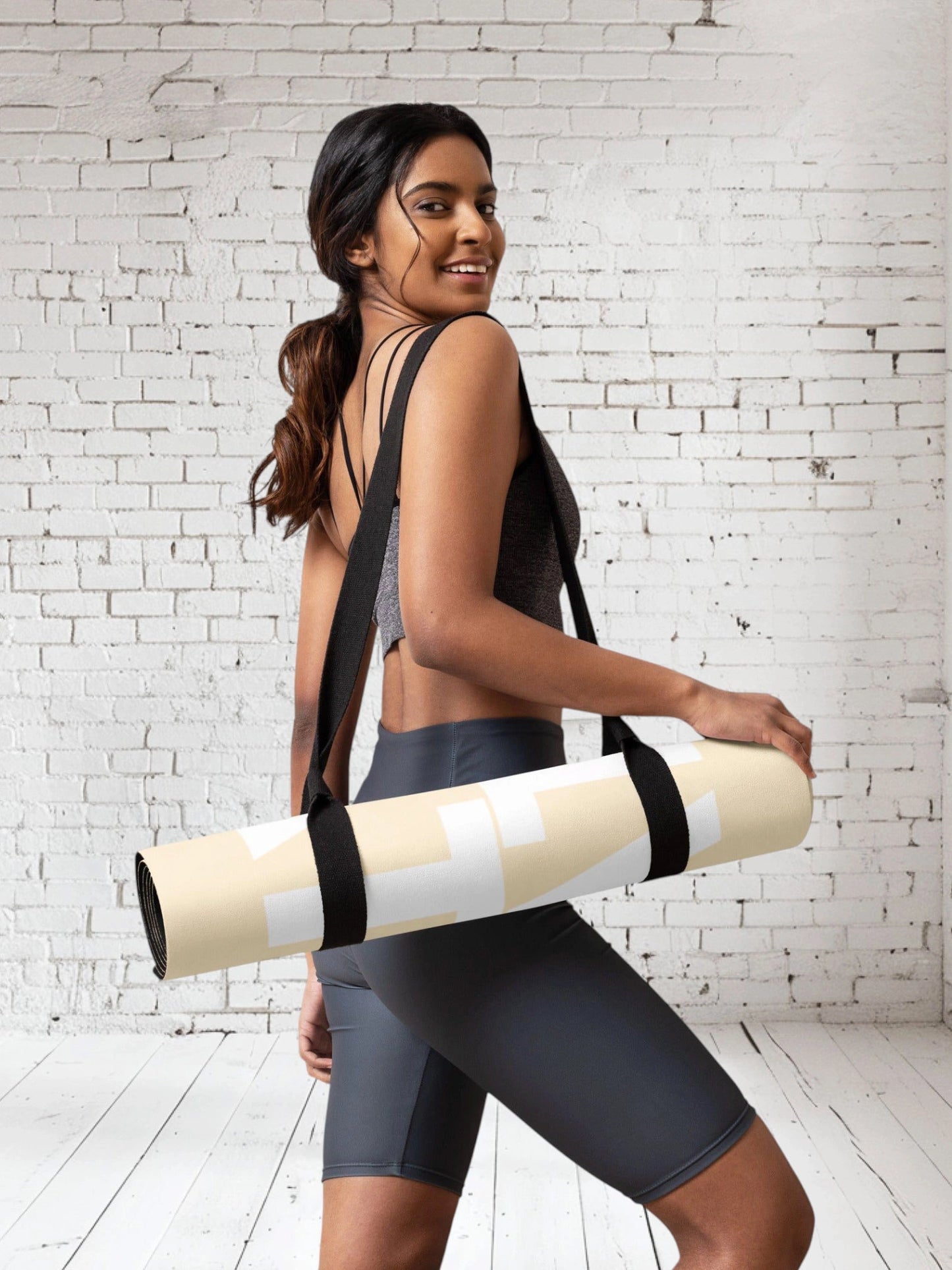 „Goldsein Yoga Matte Ommmm Green – so bequem, dass Entspannung ganz von selbst passiert.“detail