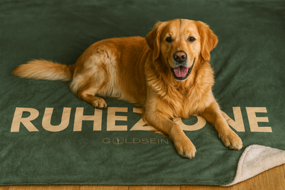 GOLDSEIN Kuscheldecke RUHEZONE MOOS & SALBEI 127cm x 153cm