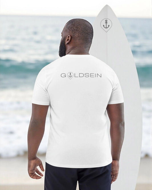 „goldsein Men's Organic Cotton T-Shirt Basic Drop“ „Angenehm weicher Tragekomfort trifft auf mutiges Design.“